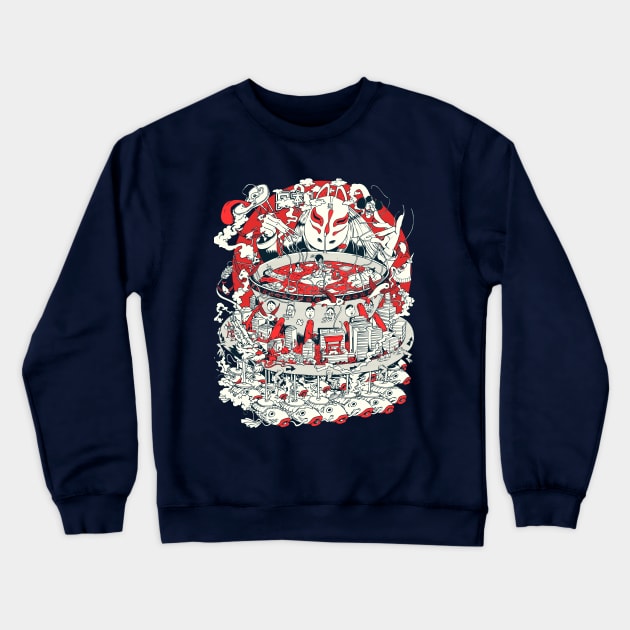 Japan ! (4) Crewneck Sweatshirt by TomiAx